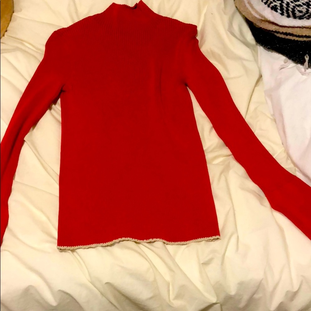 Great quality, Zara knit red sweater